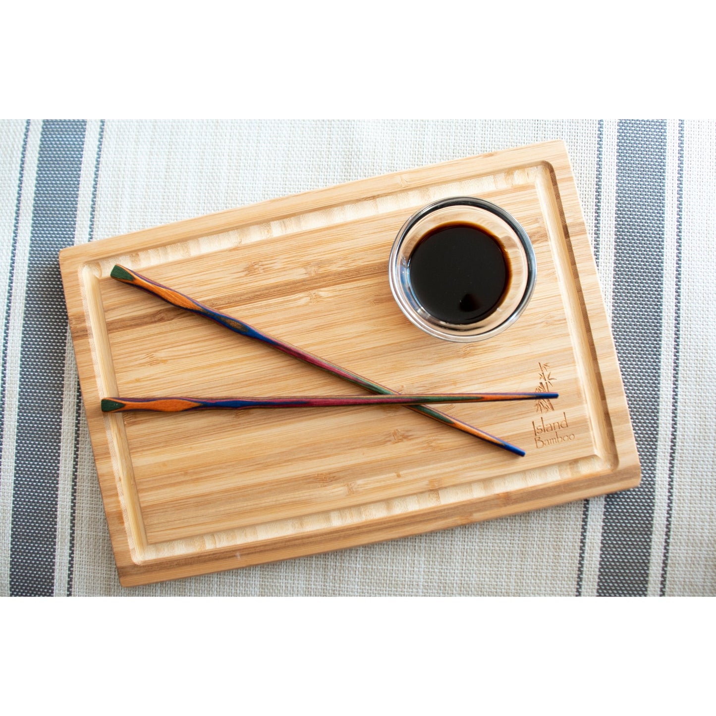 Island Bamboo Pakka Chopsticks, 12", Multiple Colors