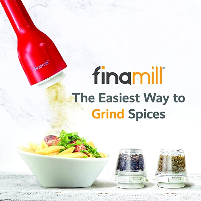FinaMill – Pepper Mill & Spice Grinder in One, Multiple Colors