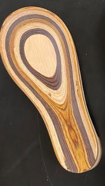 Island Bamboo Pakka Wood Spoon Rest, Multiple Colors
